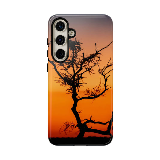 Tough Case - Sunset over the Kalahari Samsung Galaxy S24 Plus Glossy