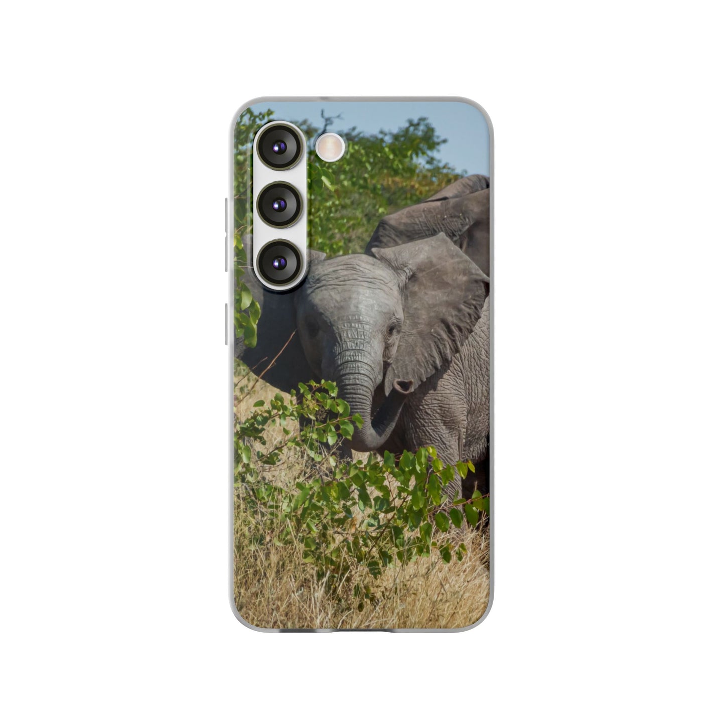 Flexi Cases - Young Elephant Samsung Galaxy S23