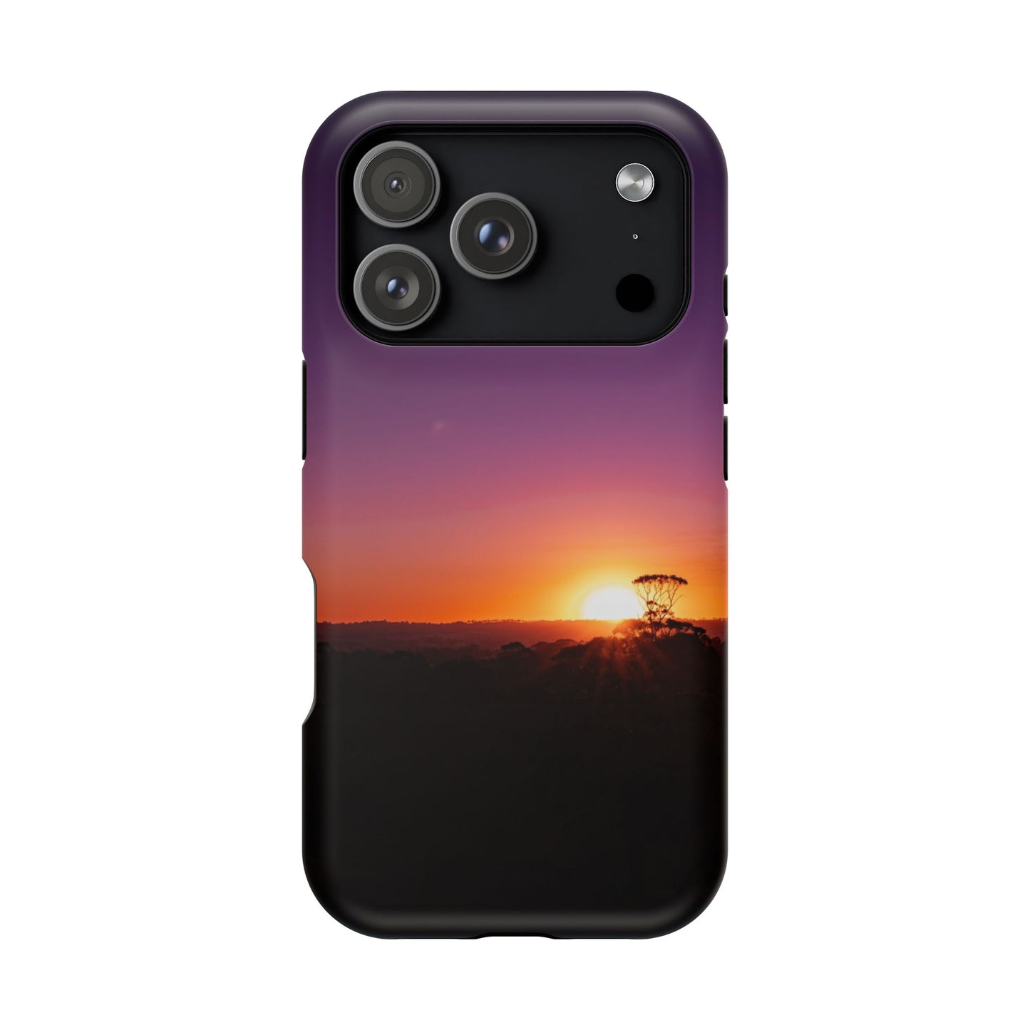 Magsafe® Compatible Tough Cases - Purple Sunset iPhone 17 Pro Matte