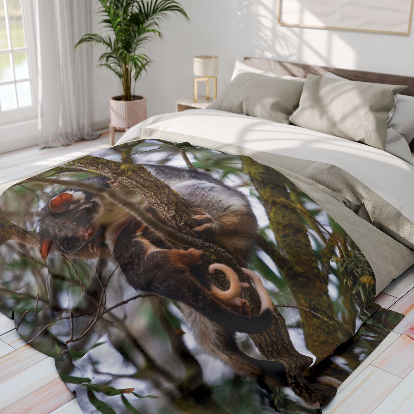 Arctic Fleece Blanket - Possum and Joeys