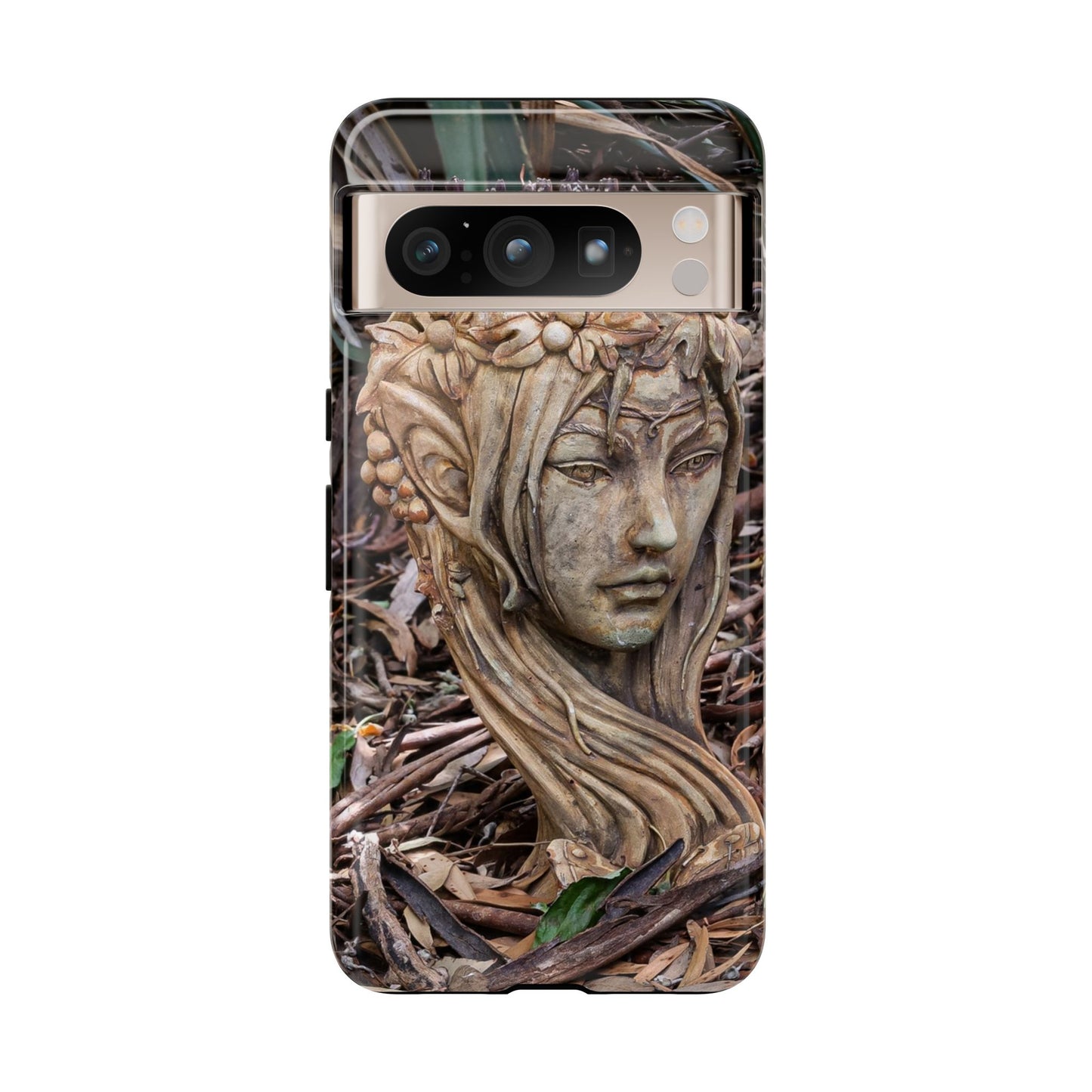 Tough Case - Elven Lady Statue Google Pixel 8 Pro Glossy
