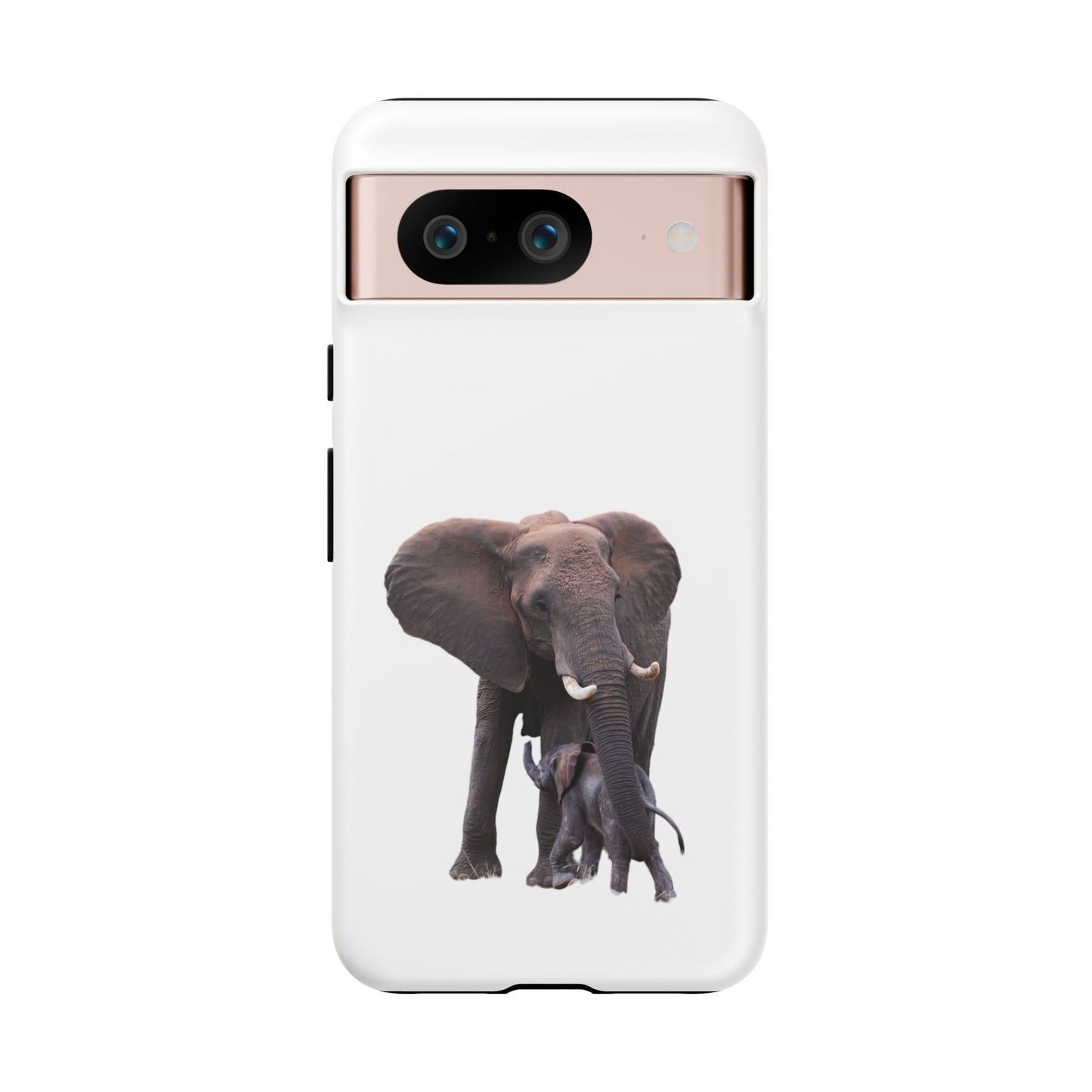 Baby Elephant Tough Case Google Pixel 8 Matte