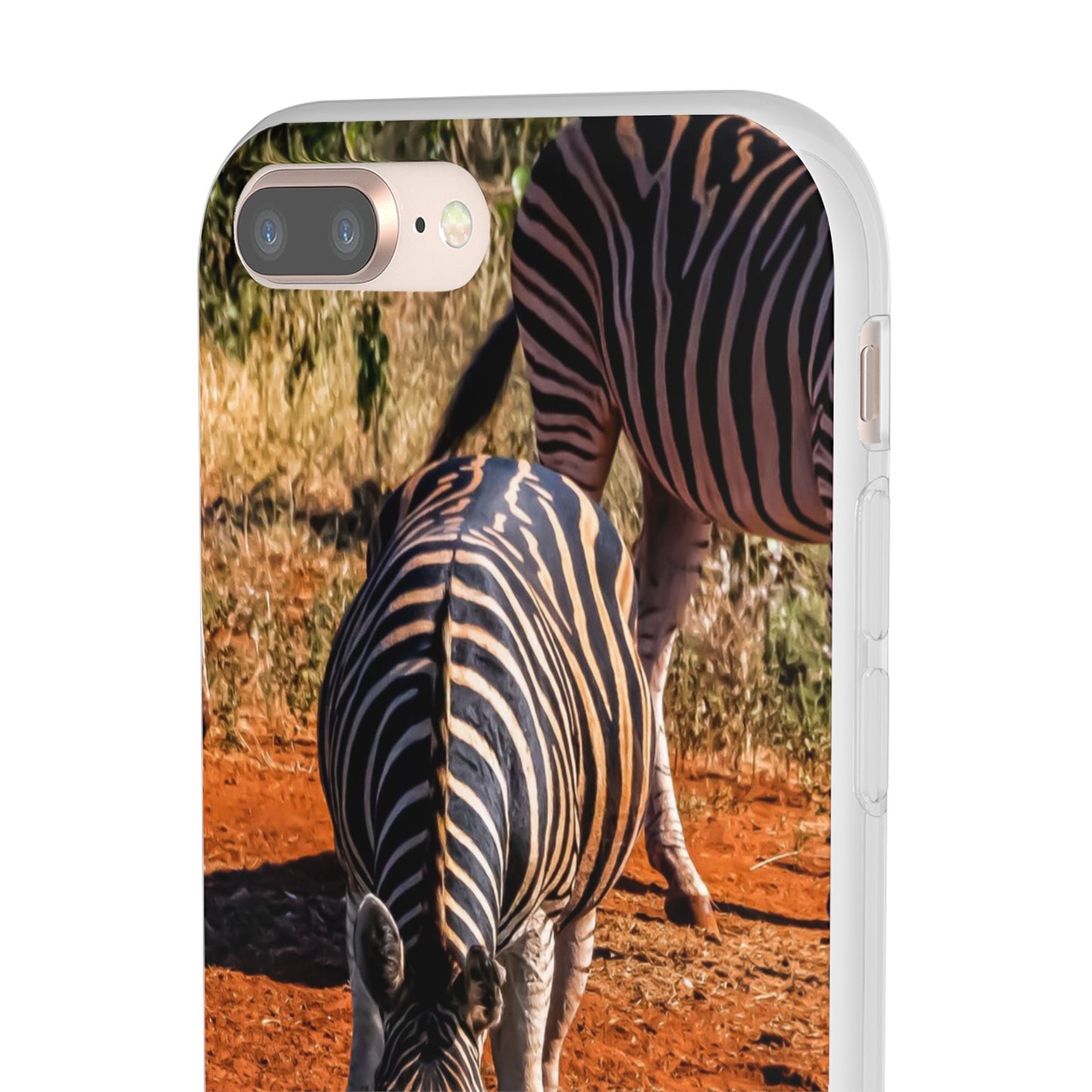 Flexible Zebra Phone Case