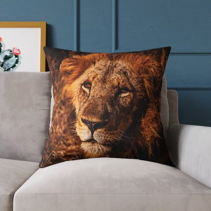 Old Lion Pillow