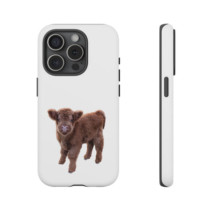 Baby Highland Cow Phone Case iPhone 15 Pro Matte
