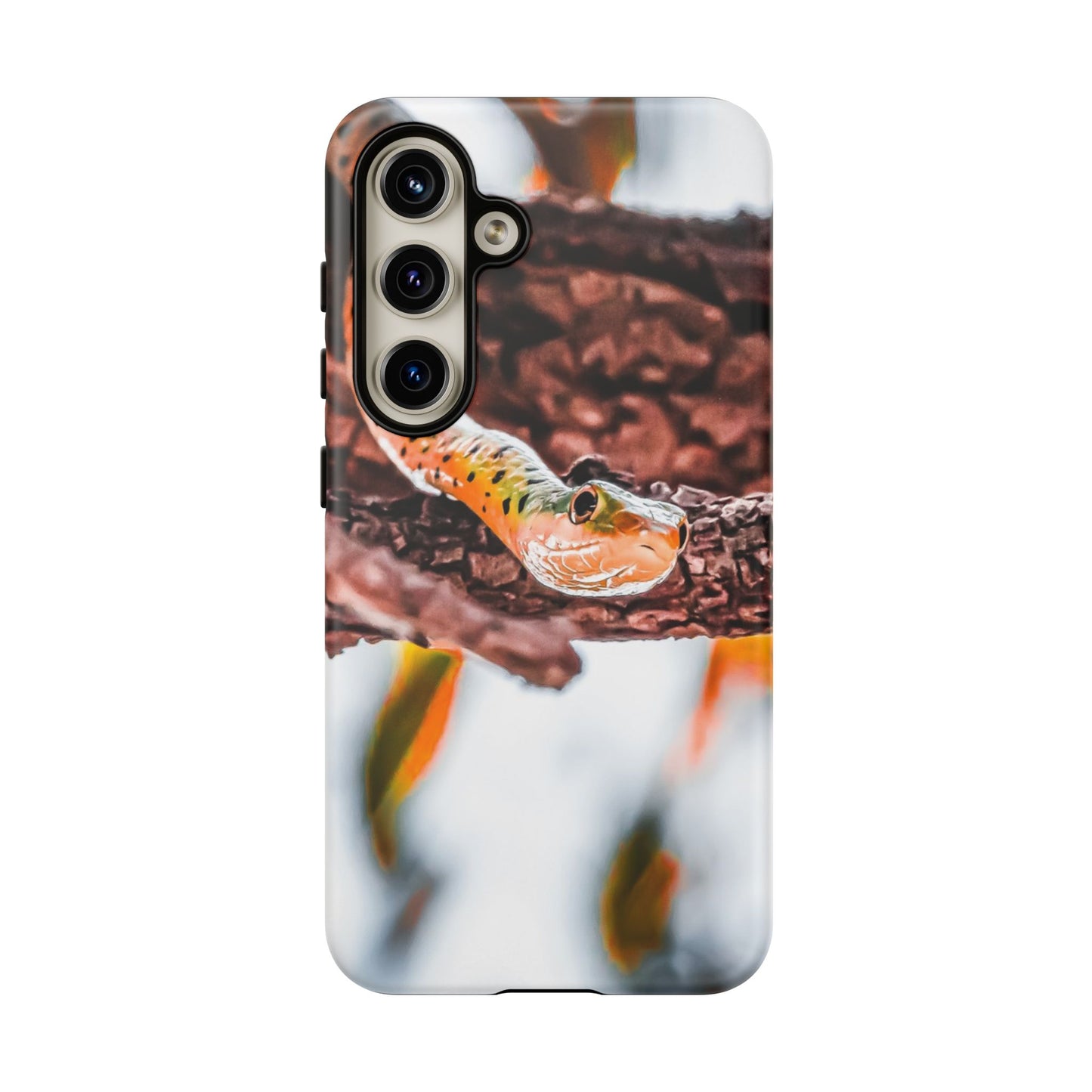Spotted Bush Snake Phone Case Samsung Galaxy S24 Matte