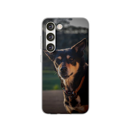 Kelpie Dog Flexi Case Samsung Galaxy S23