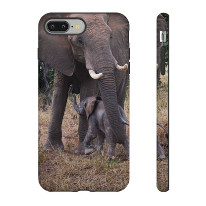 Baby Elephant Tough Case iPhone 8 Plus Matte