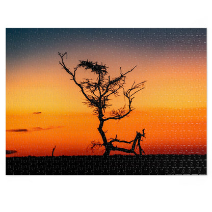 Kalahari Sunset Jigsaw Puzzle with Tin 21" × 15.5" (500 pcs)