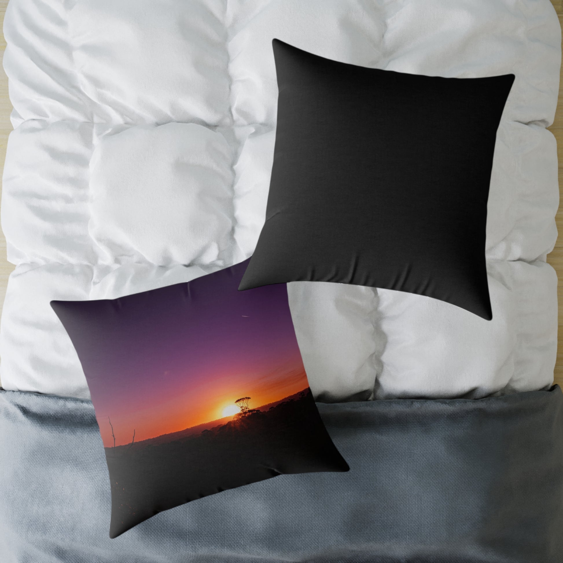 Purple Sunset Pillow