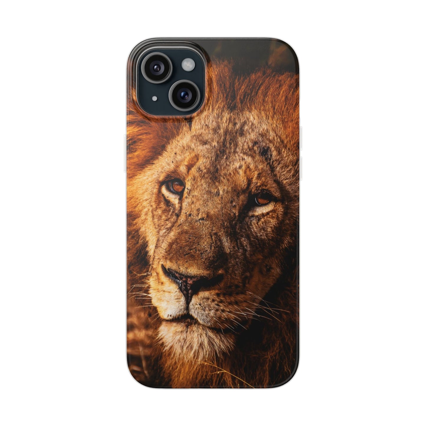 Flexi Cases - Old Lion iPhone 15 Plus