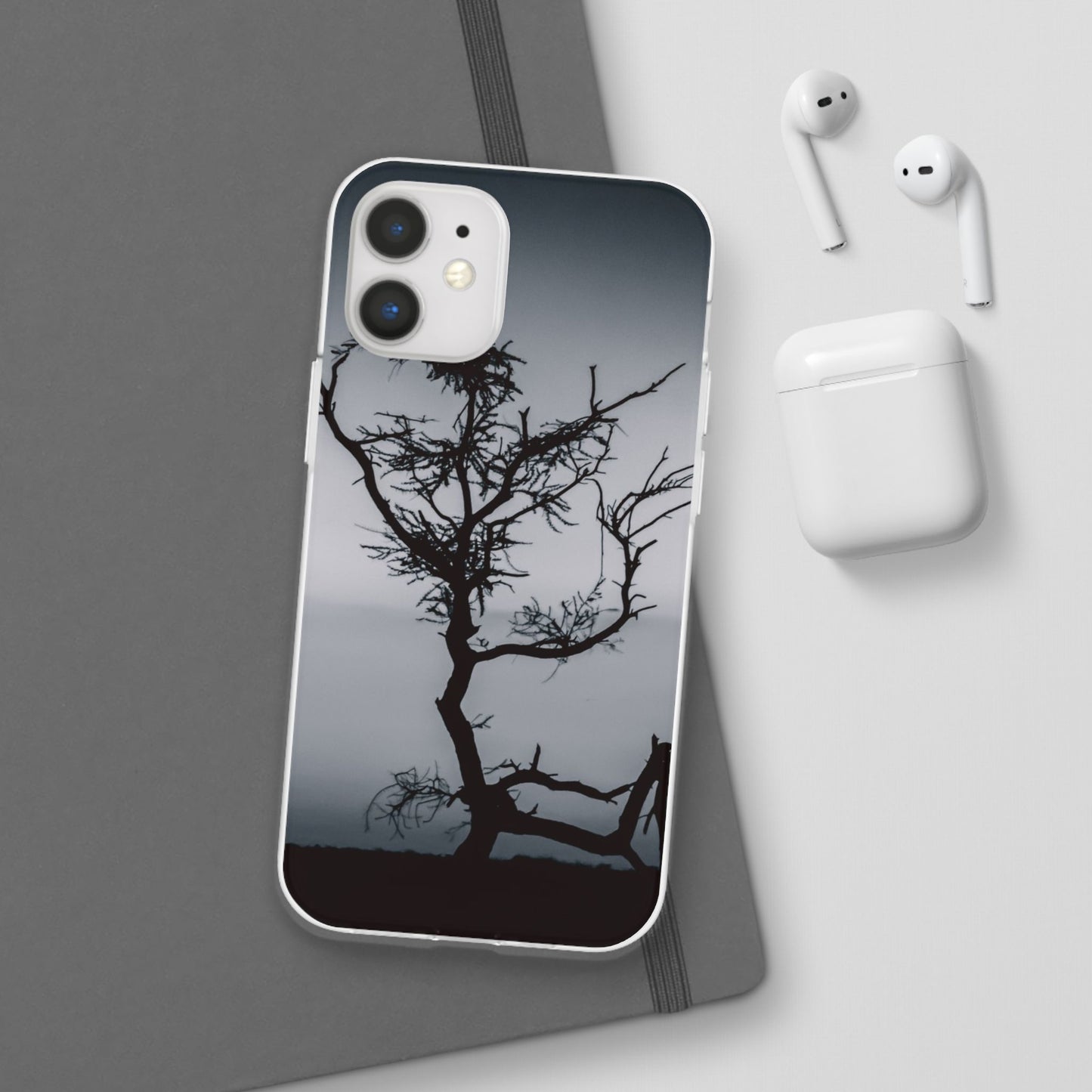 Kalahari Sunset Phone Case B&W