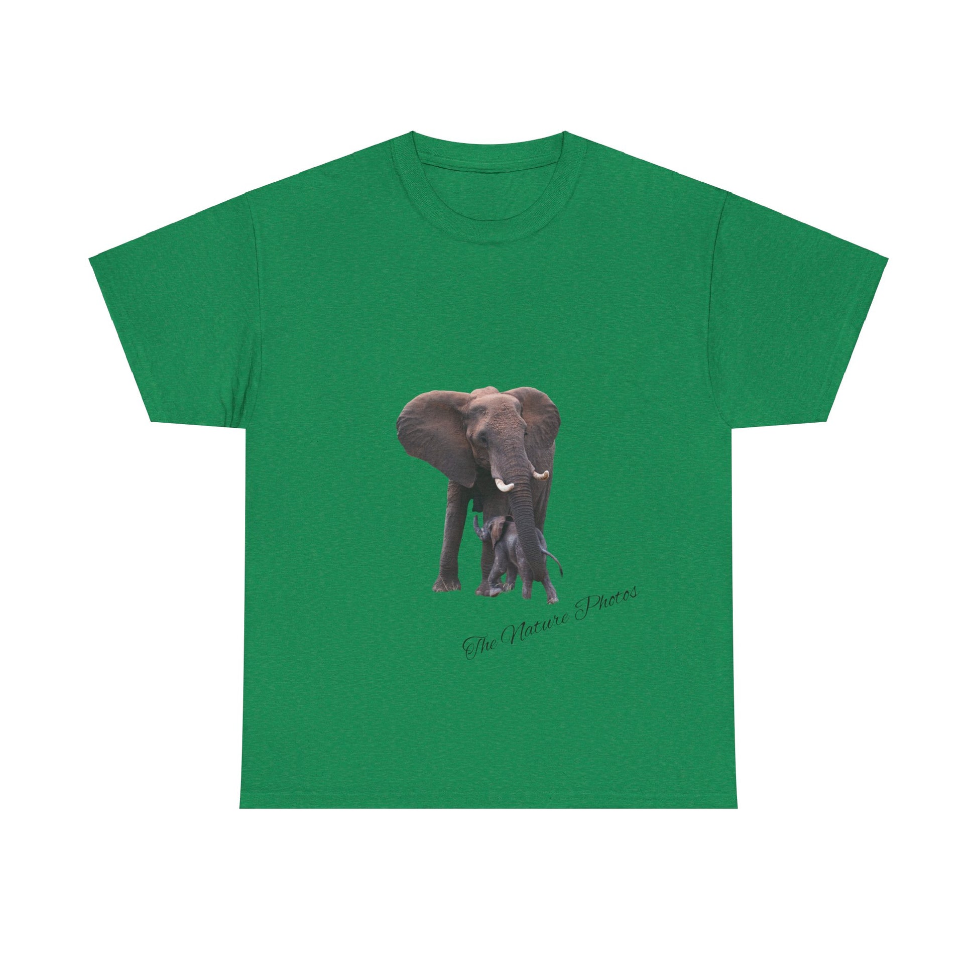 Baby Elephant Tee Antique Irish Green