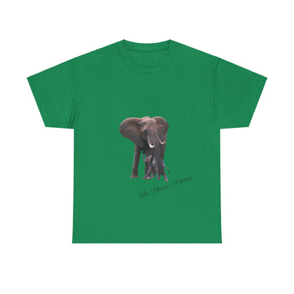 Baby Elephant Tee Antique Irish Green