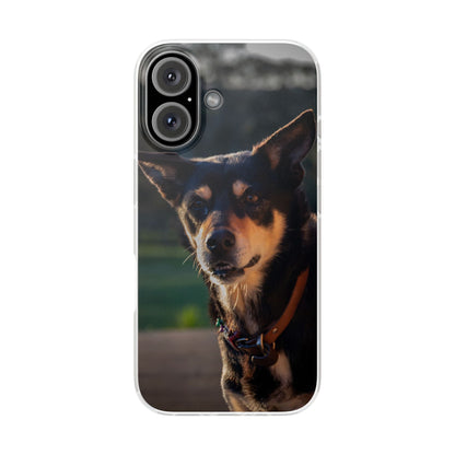 Kelpie Dog Flexi Case iPhone 16
