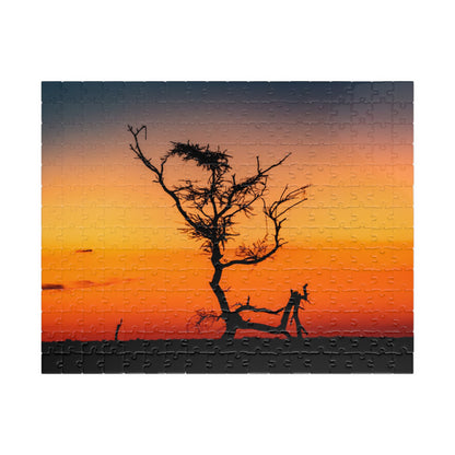 Puzzle (110, 252, 520, 1014-piece) - Sunset over the Kalahari