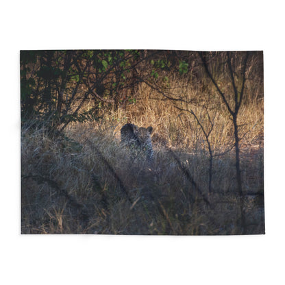 Arctic Fleece Blanket - Leopard Cub