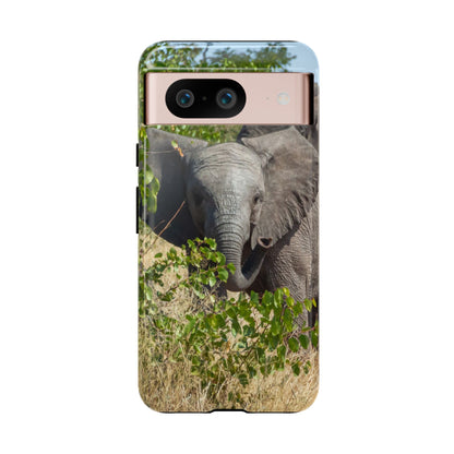 Tough Case - Young Elephant Google Pixel 8 Glossy