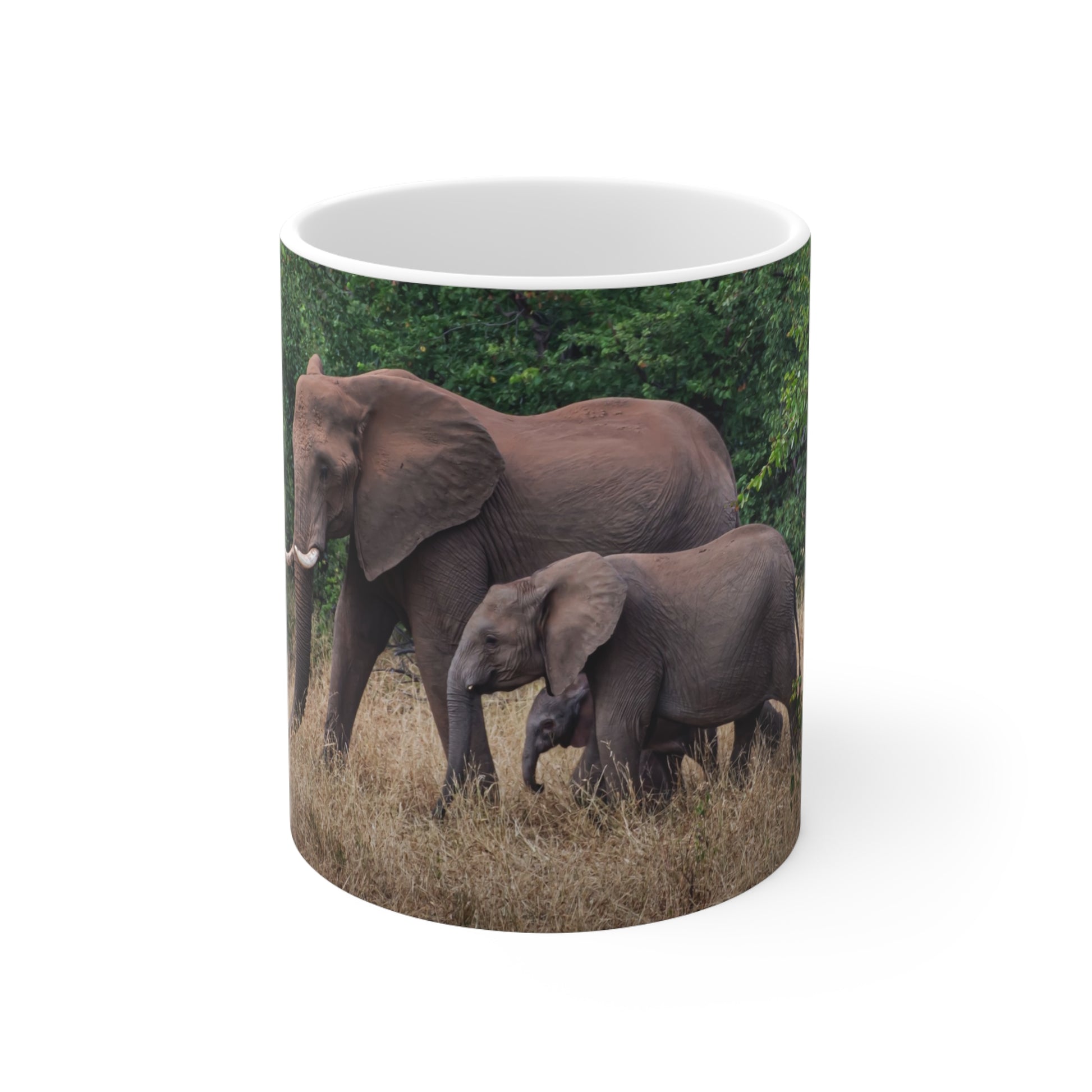 Family of Elephants Mug 11oz