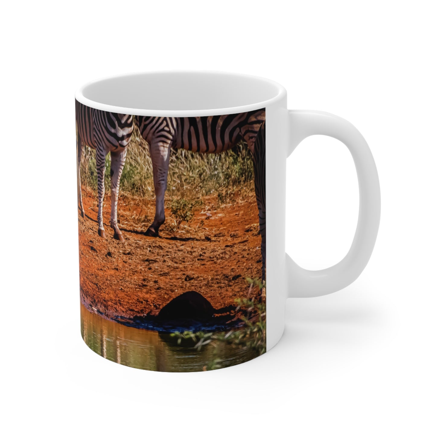 Drinking Zebra Mug