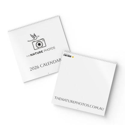 2026 Nature Wildlife Wall Calendar
