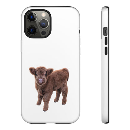 Baby Highland Cow Phone Case iPhone 12 Pro Max Glossy