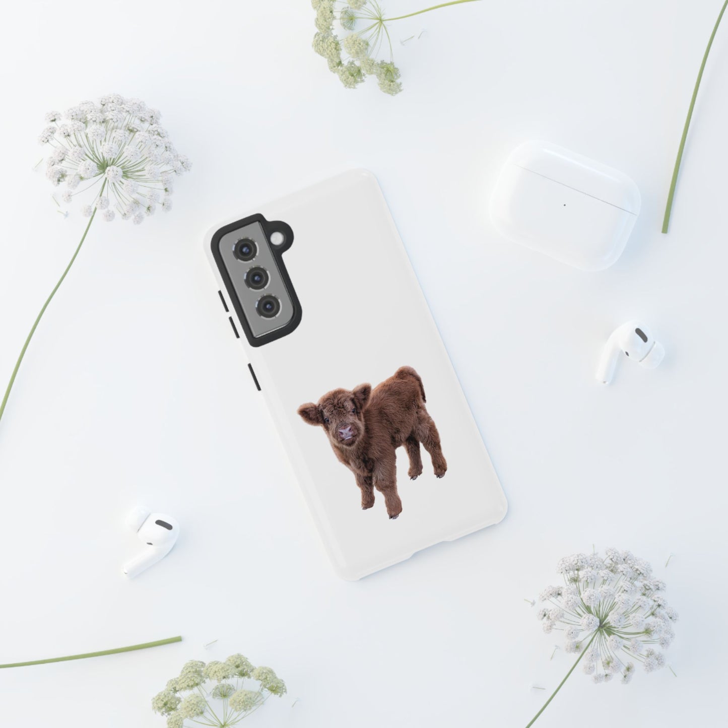 Baby Highland Cow Phone Case