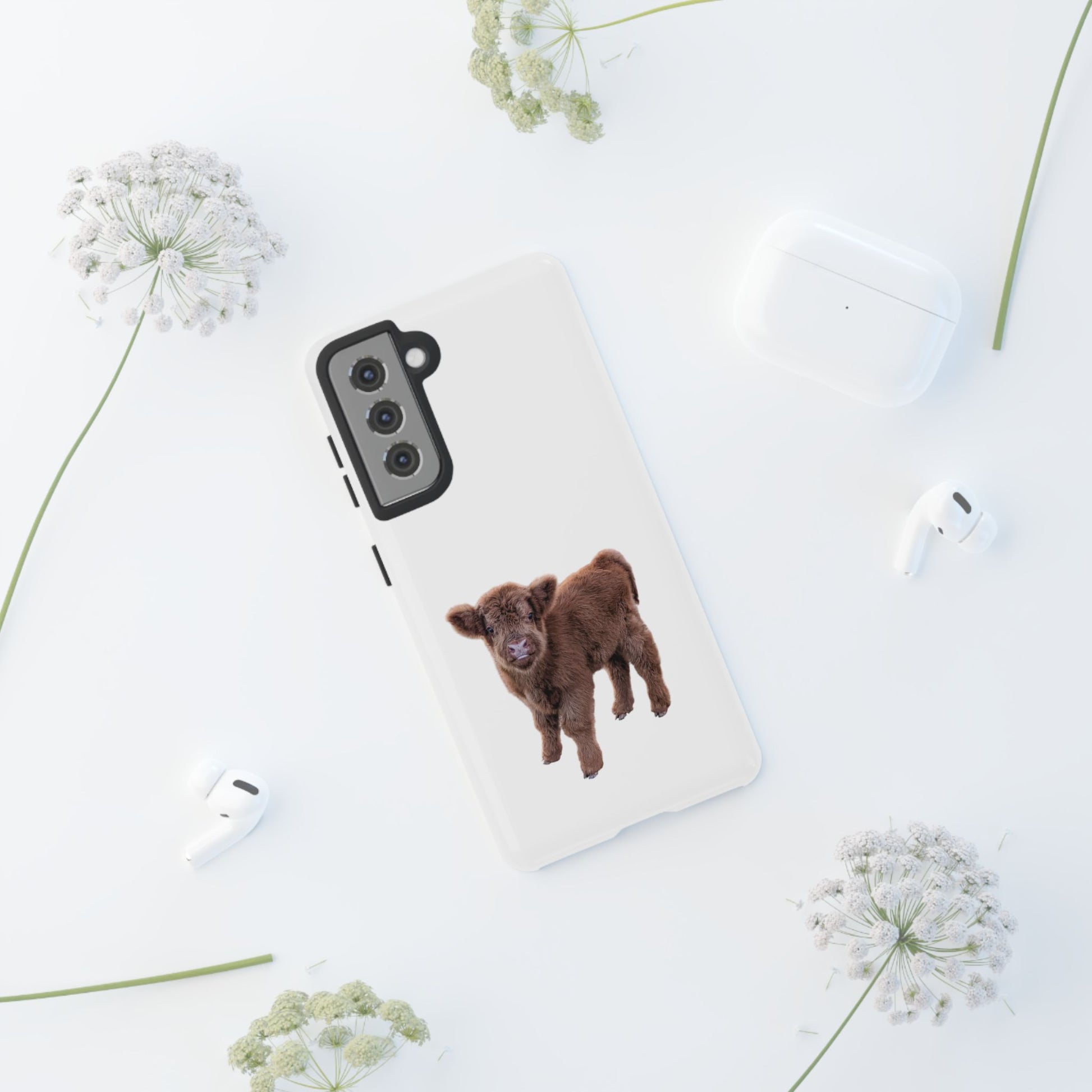 Baby Highland Cow Phone Case