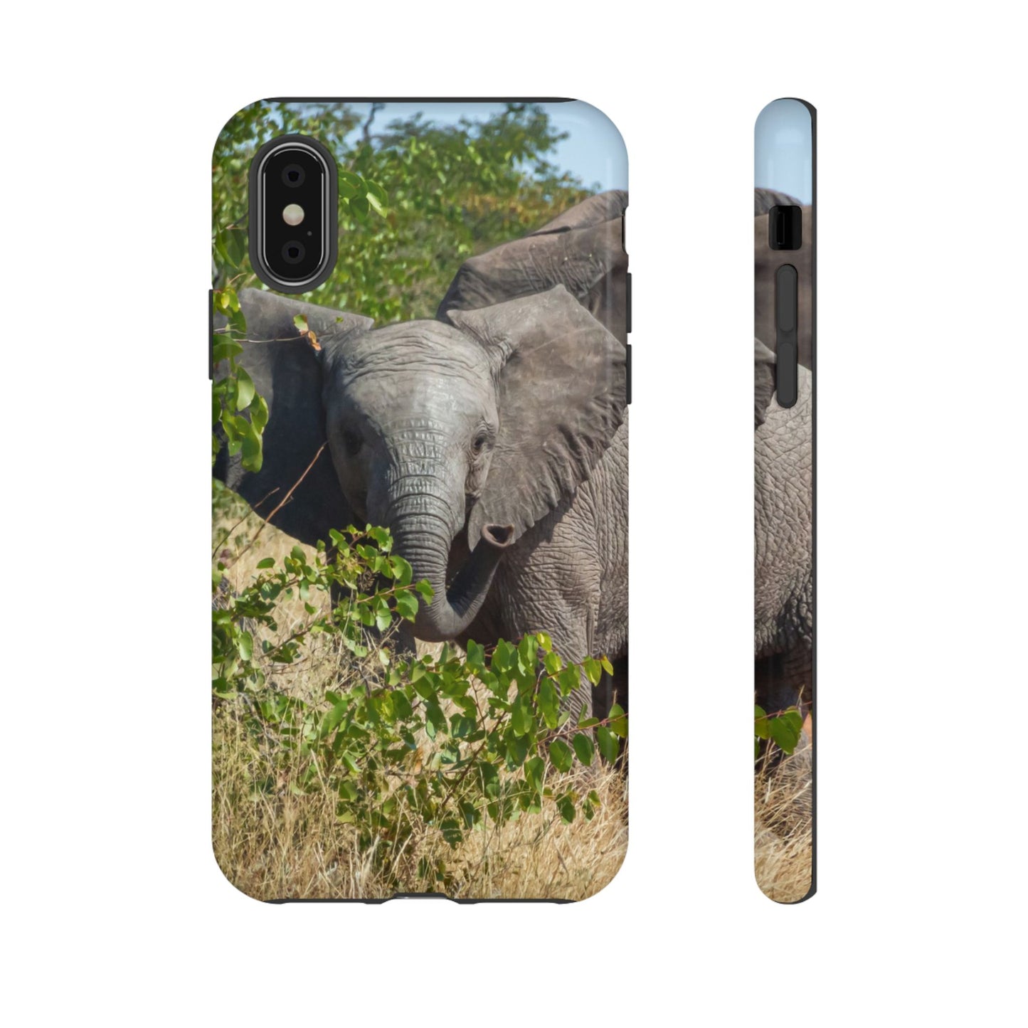 Tough Case - Young Elephant iPhone XS Glossy