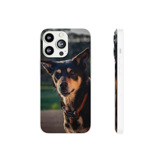 Kelpie Dog Flexi Case iPhone 13 Pro