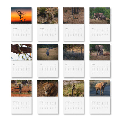 2025 Nature Wildlife Wall Calendar