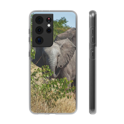 Flexi Cases - Young Elephant Samsung Galaxy S21 Ultra