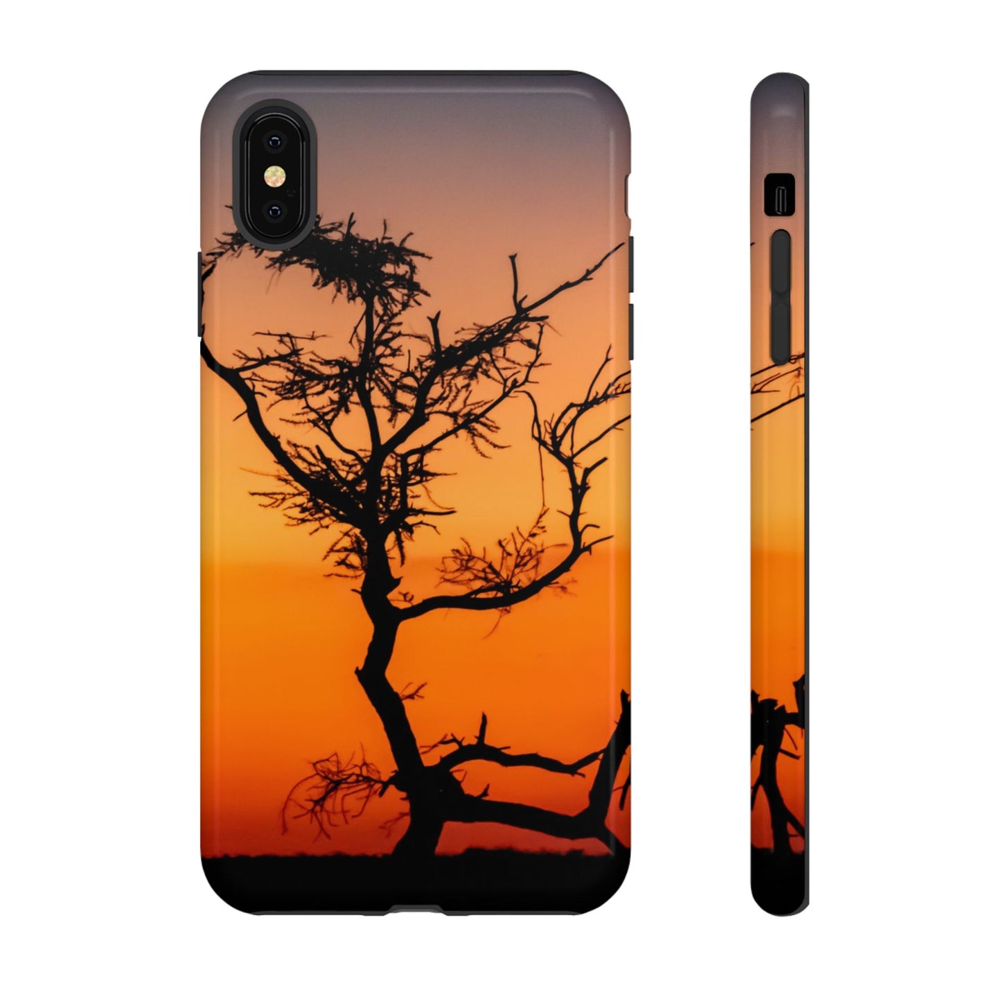 Tough Case - Sunset over the Kalahari iPhone XS MAX Glossy