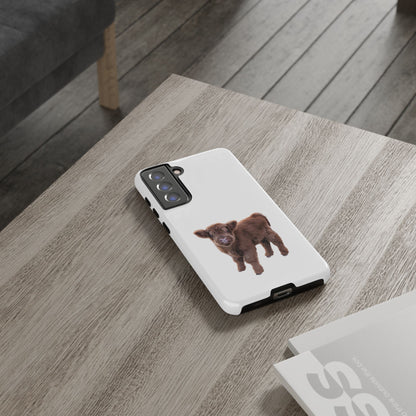 Baby Highland Cow Phone Case