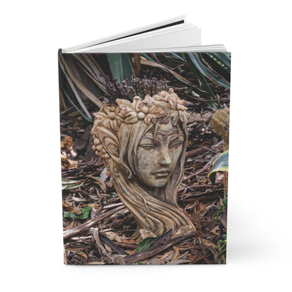 Hardcover Journal Matte - Elven Lady Statue