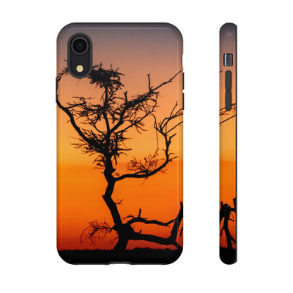 Tough Case - Sunset over the Kalahari iPhone XR Glossy