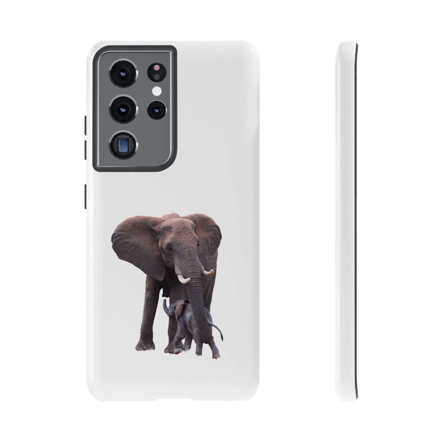 Baby Elephant Tough Case Samsung Galaxy S21 Ultra Glossy