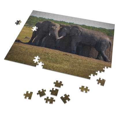 Jigsaw Puzzle (30, 110, 252, 500 Piece) - Elephant Friends