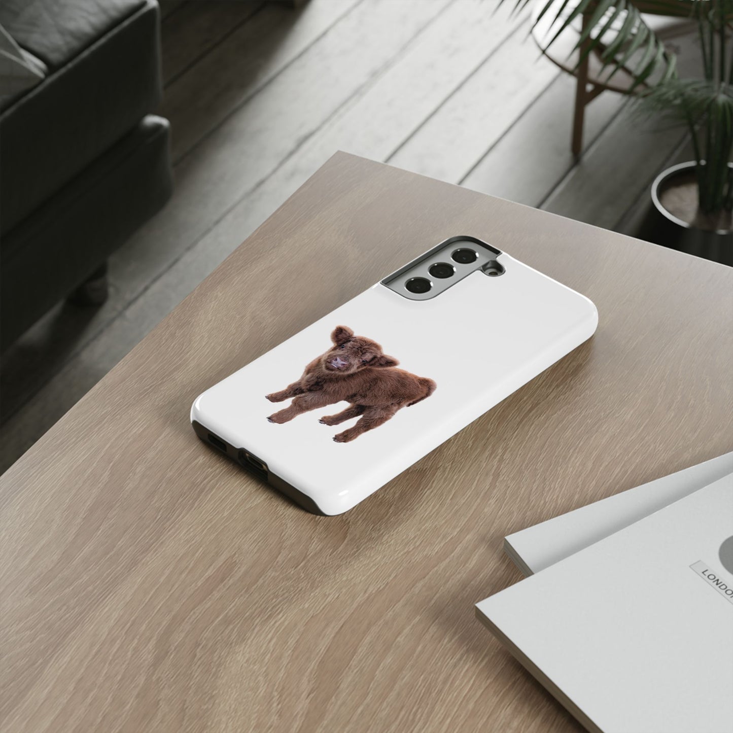 Baby Highland Cow Phone Case