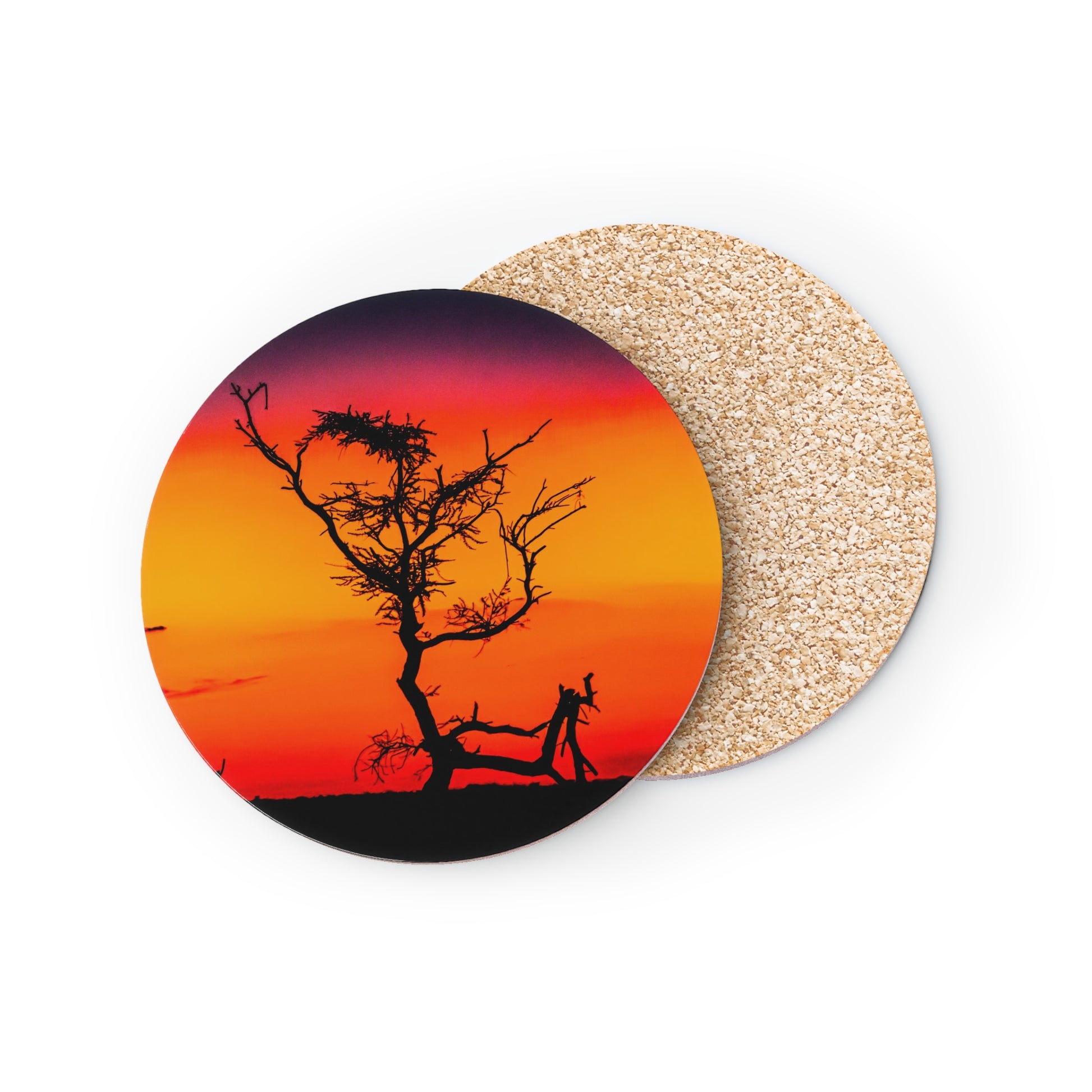 Kalahari Sunset Coasters Round 3.7" x 3.7" 1pc