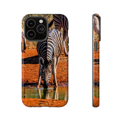 Zebra Phone Case iPhone 14 Pro Max Glossy