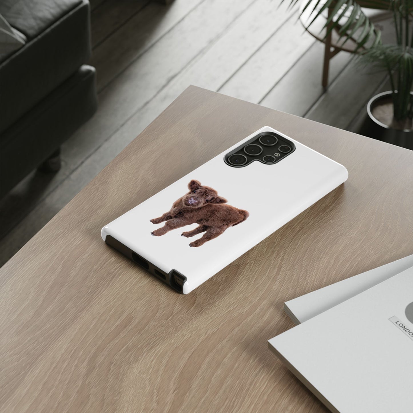 Baby Highland Cow Phone Case