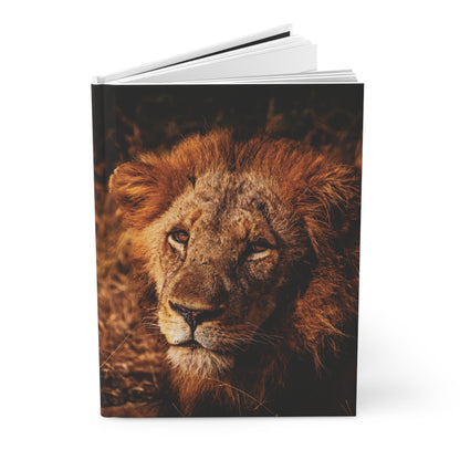 Old Lion Hardcover Journal Journal