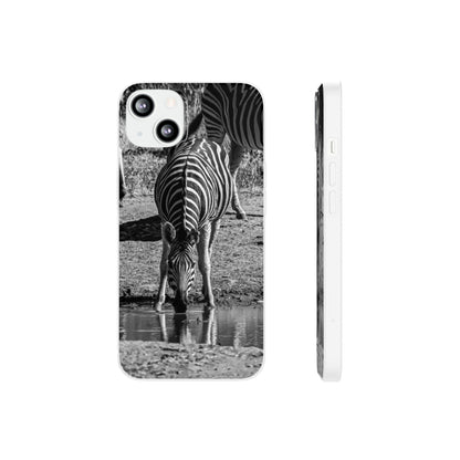 Flexible Zebra Phone Case B&W iPhone 13