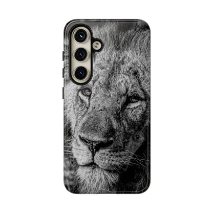 Tough Case - Old Lion B&W Samsung Galaxy S24 Glossy