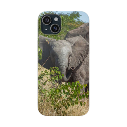 Flexi Cases - Young Elephant iPhone 15 Plus