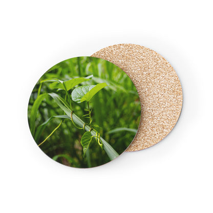 Fiji Vine Coasters Round 3.7" x 3.7" 1pc