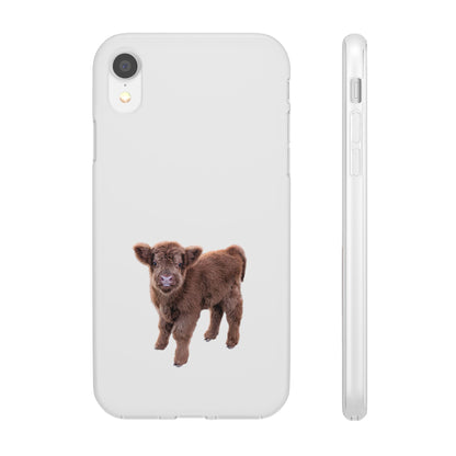 Highland Calf Flexi Case iPhone XR with gift packaging