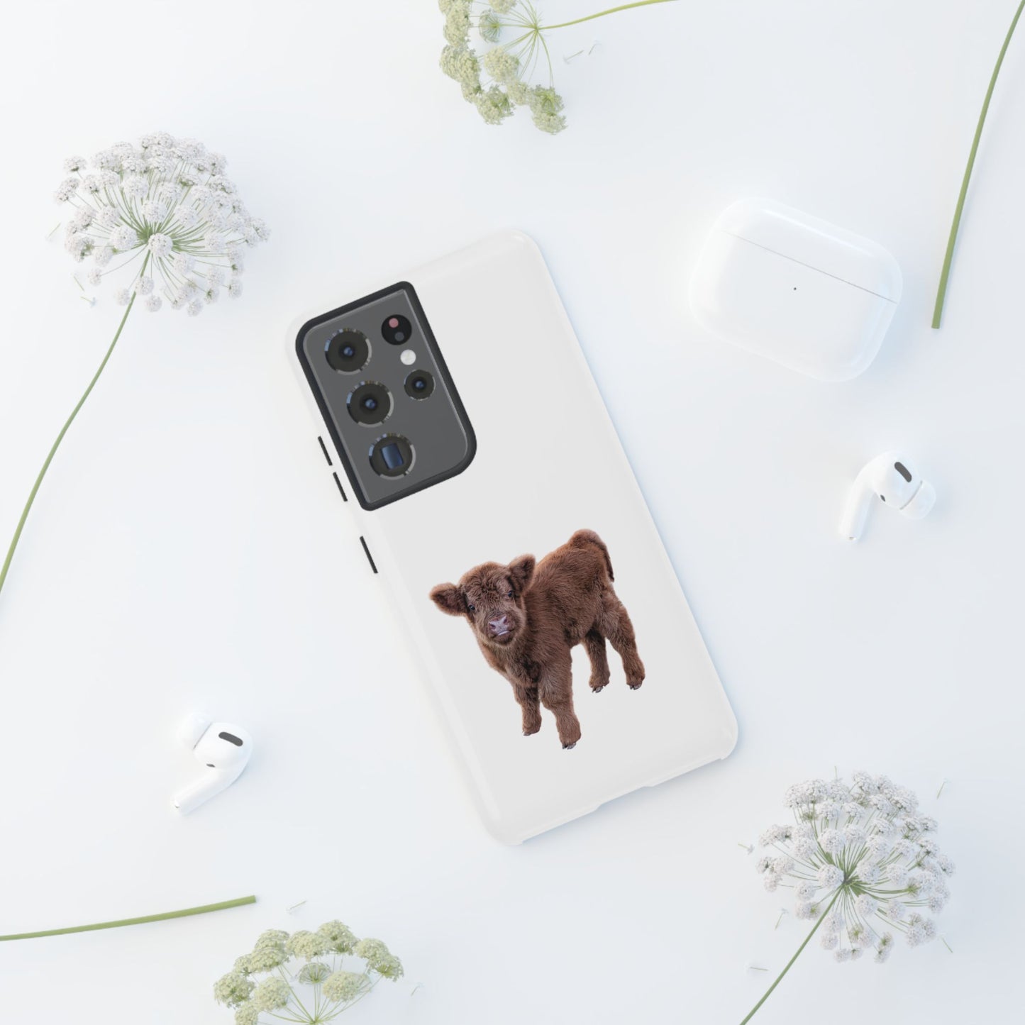 Baby Highland Cow Phone Case