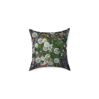 Australian Wildflower Pillow 16" × 16"